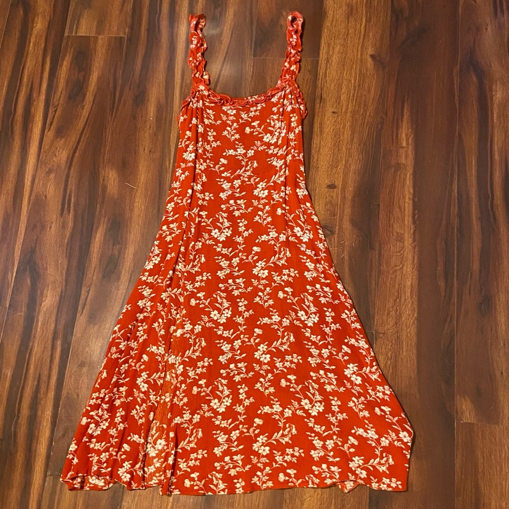 Lulus Floral Midi Dress